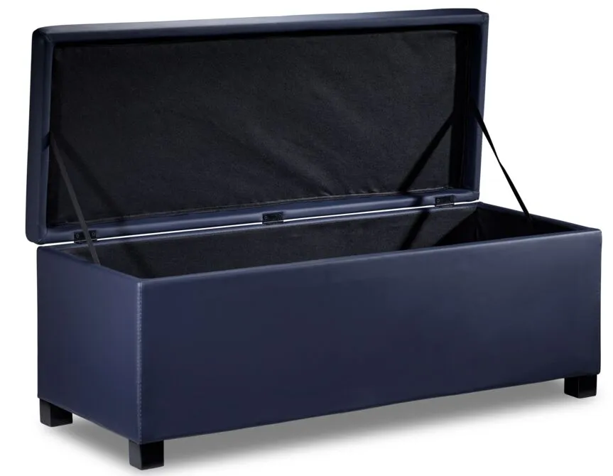 Paloma 3-Piece Ottoman - Navy
