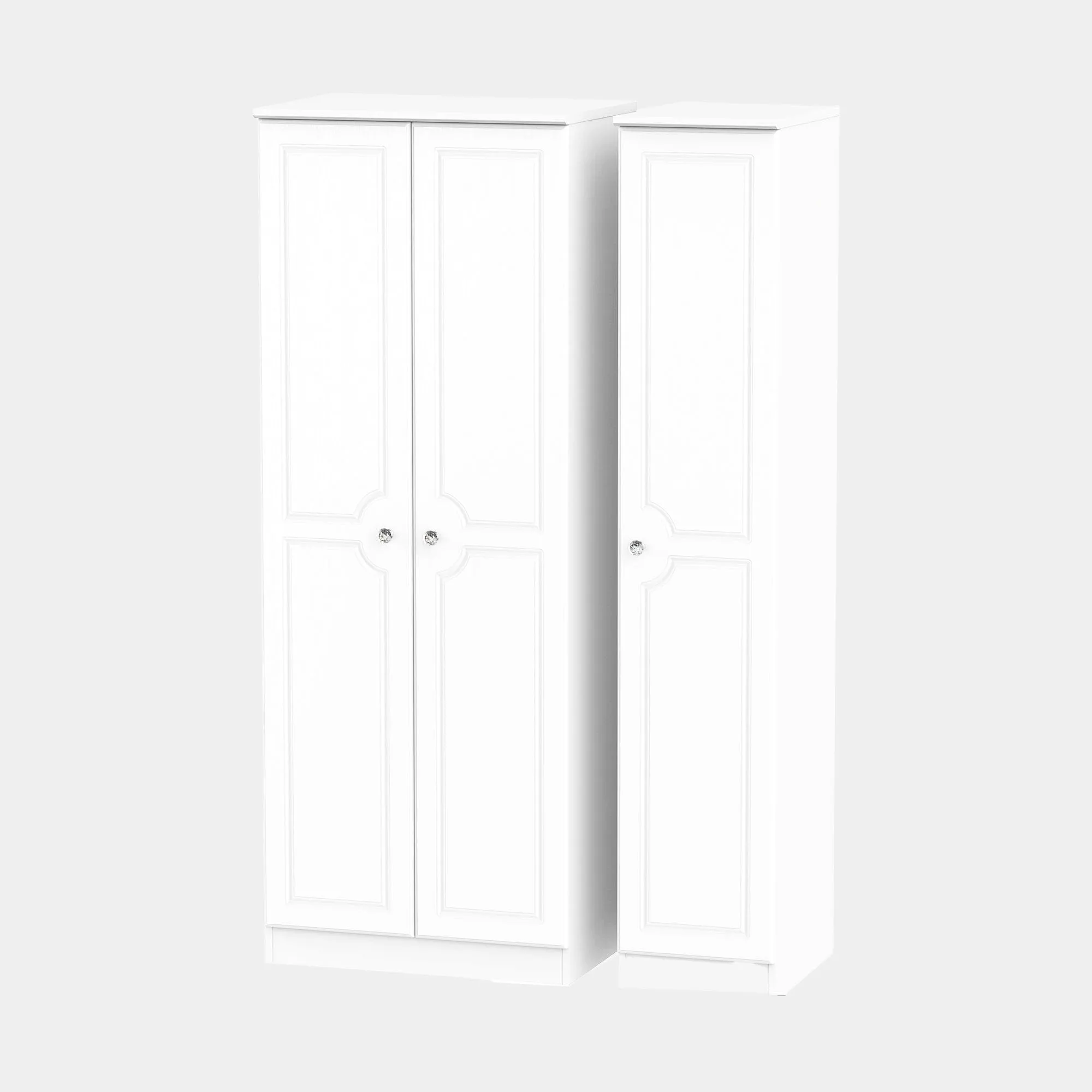 Penshurst - Wardrobe In White Ash Finish