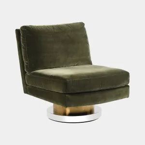 Peregrin - Swivel Chair In Fabric