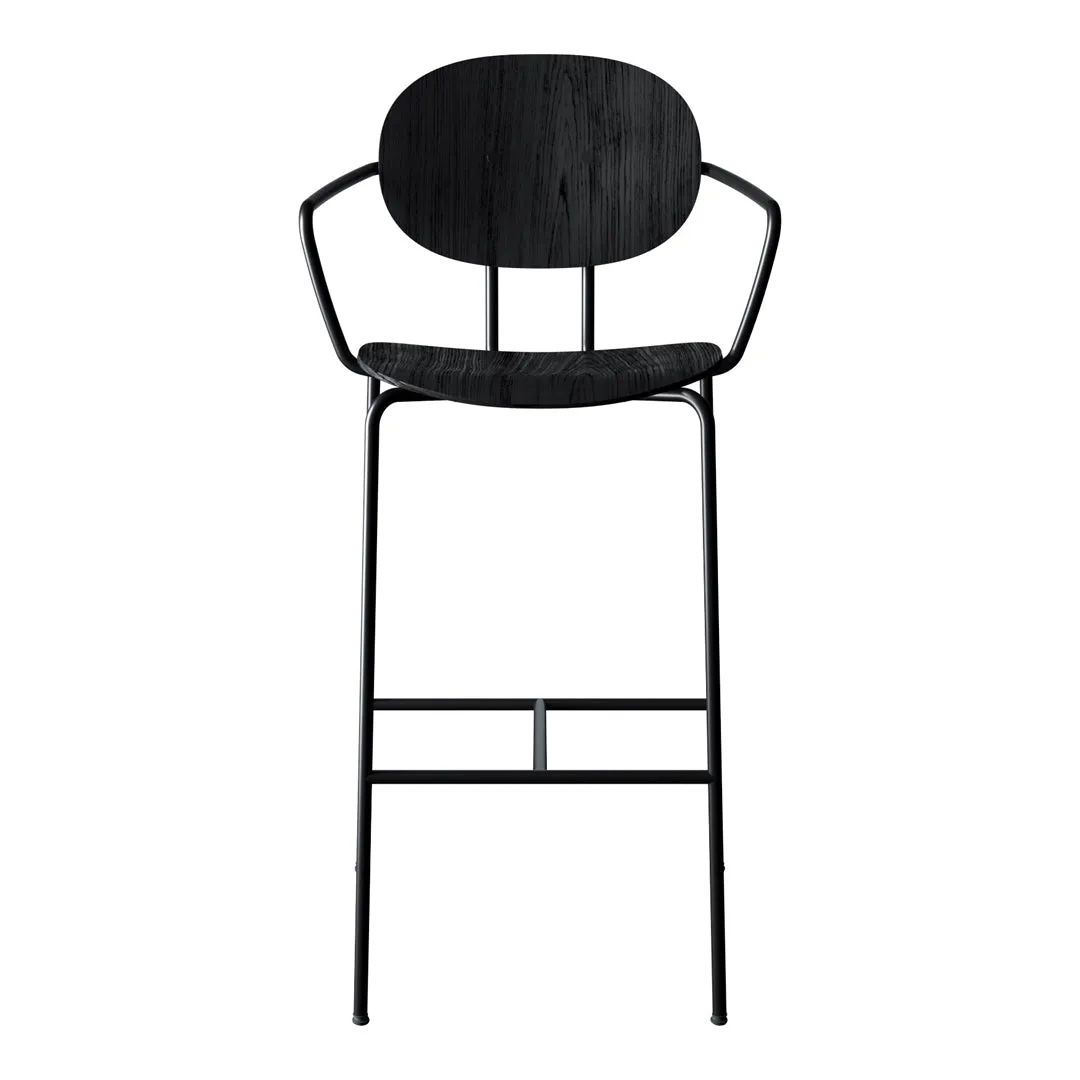 Piet Hein Bar Chair w/ Armrest