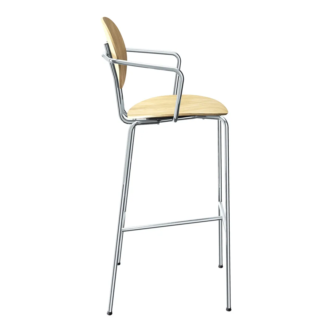 Piet Hein Bar Chair w/ Armrest