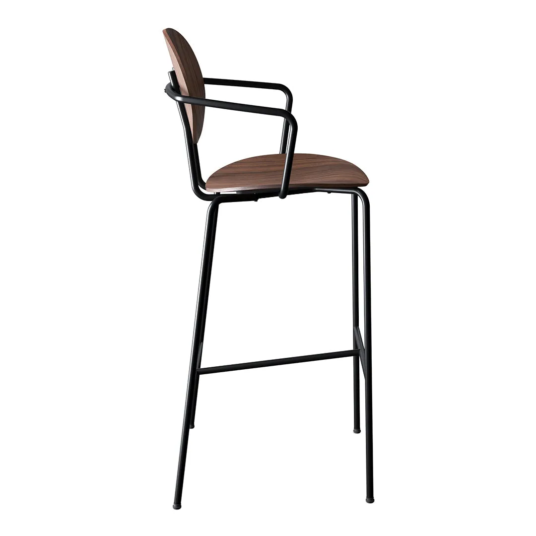 Piet Hein Bar Chair w/ Armrest