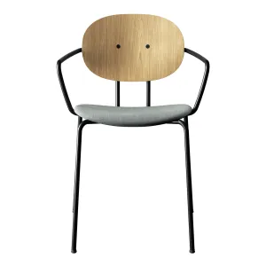 Piet Hein Chair w/ Armrest - Seat Upholstered