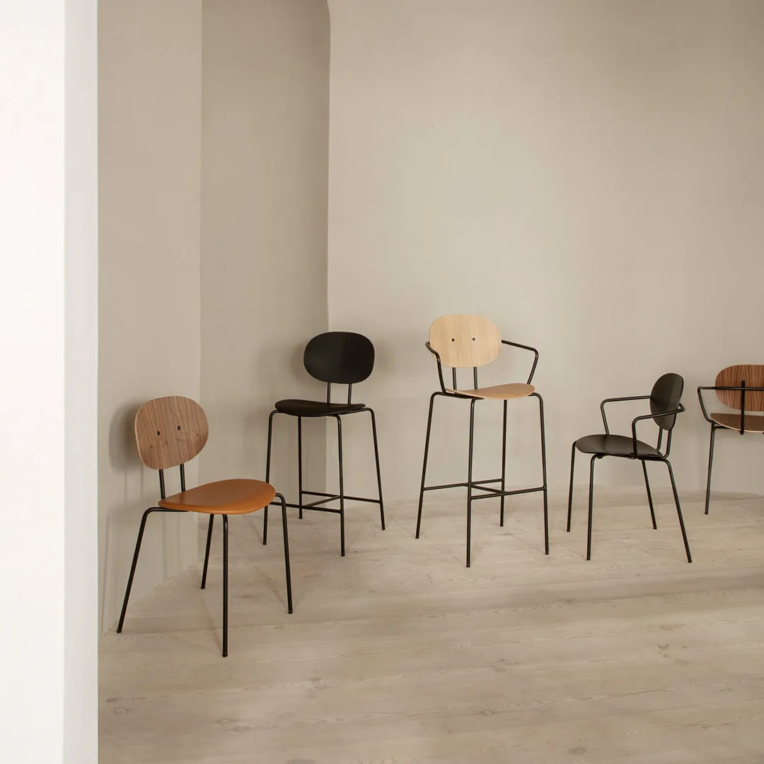 Piet Hein Counter Chair - Seat Upholstered