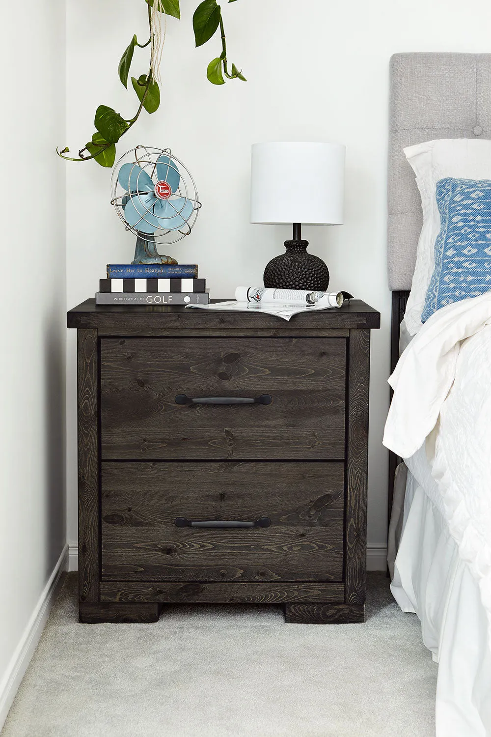 Pine Ridge Night Table - Slate