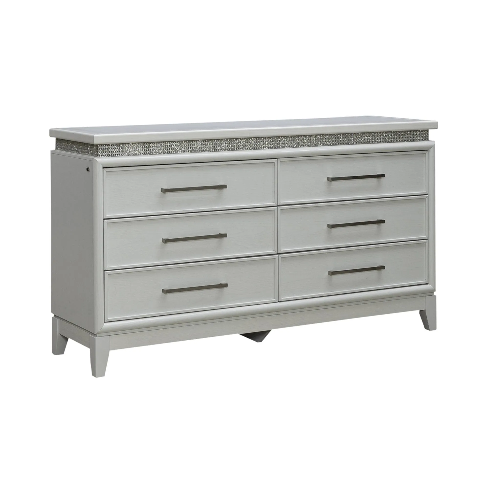 Reflections 6-Drawer Dresser - White