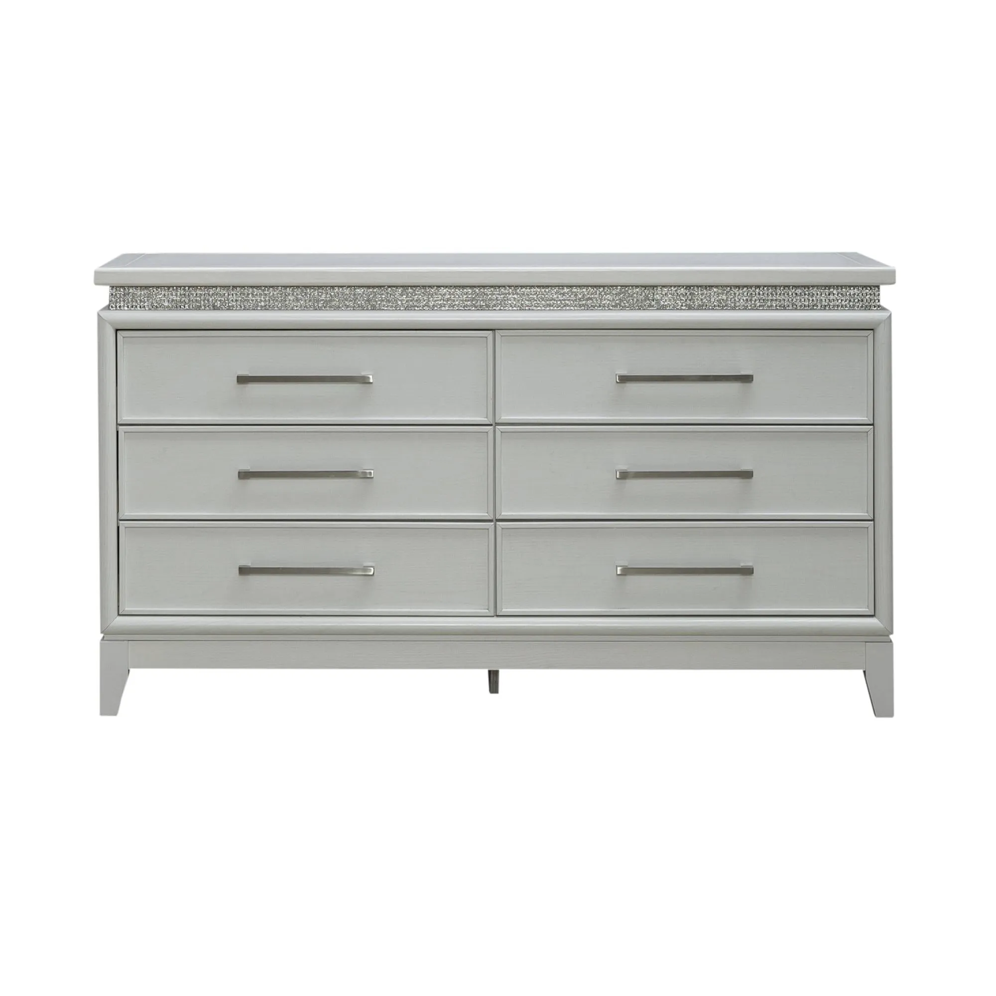 Reflections 6-Drawer Dresser - White