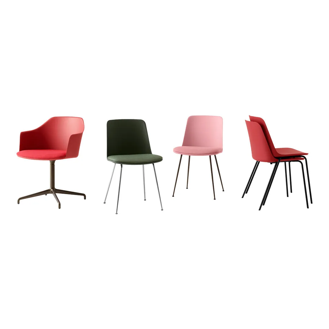 Rely HW65 Side Chair - Tube Base - Stackable