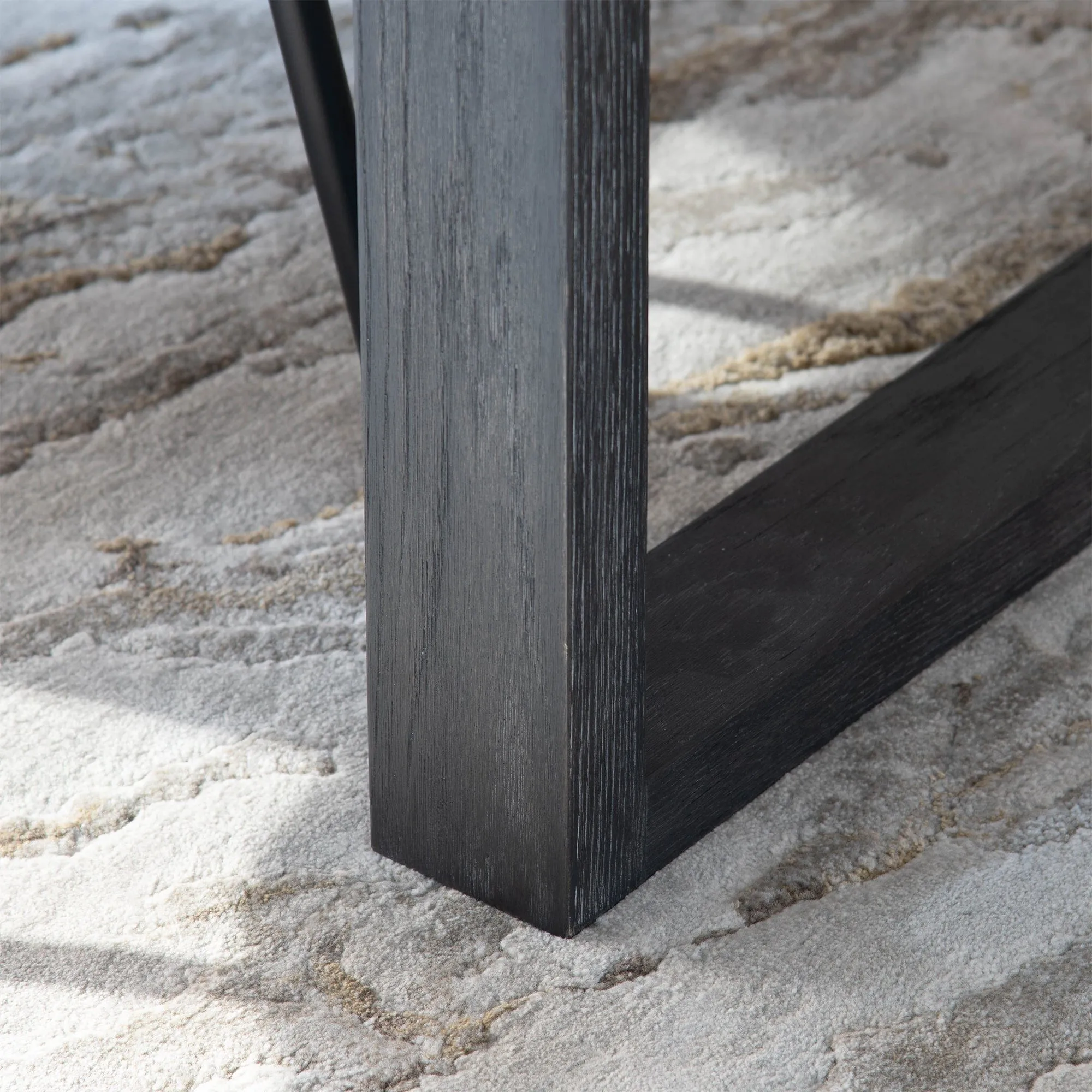 Ridgeville - Dining Table In Shagreen Finish