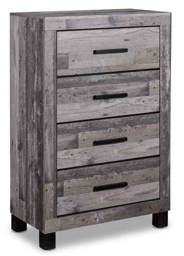 River 5-Piece King Bedroom Package - Light Grey