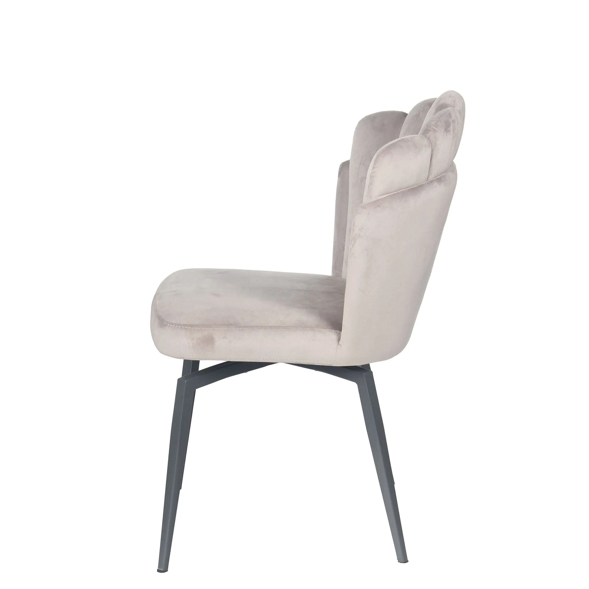 Roberto - Swivel Dining Chair In Velvet