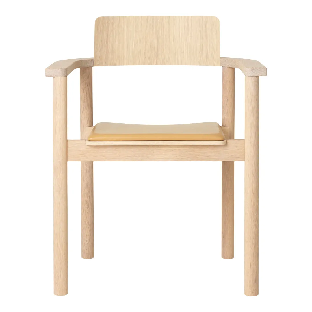 Rudi Dining Armchair - Seat Upholstered