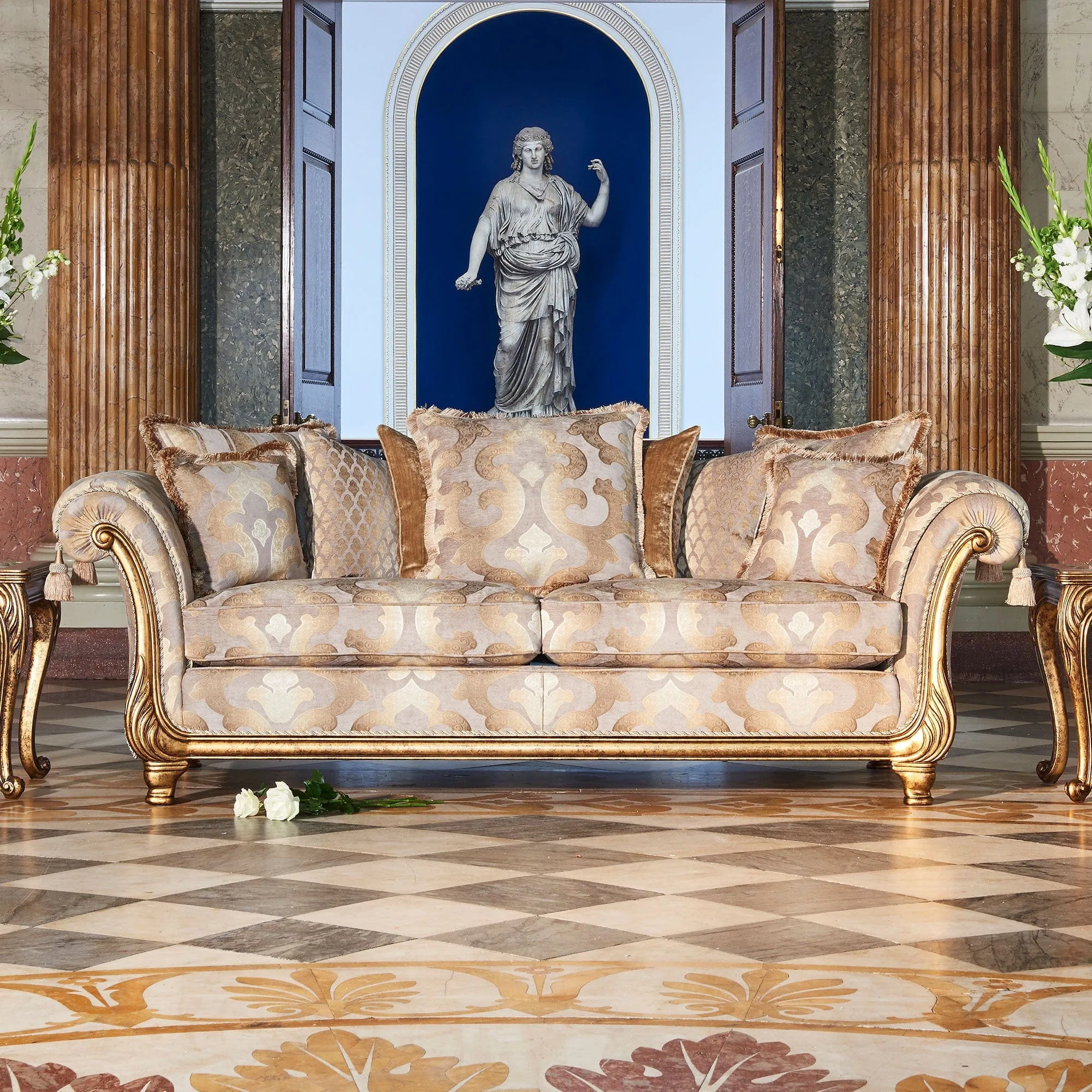 Santa Barbara - 1.5 Seat Sofa In Fabric