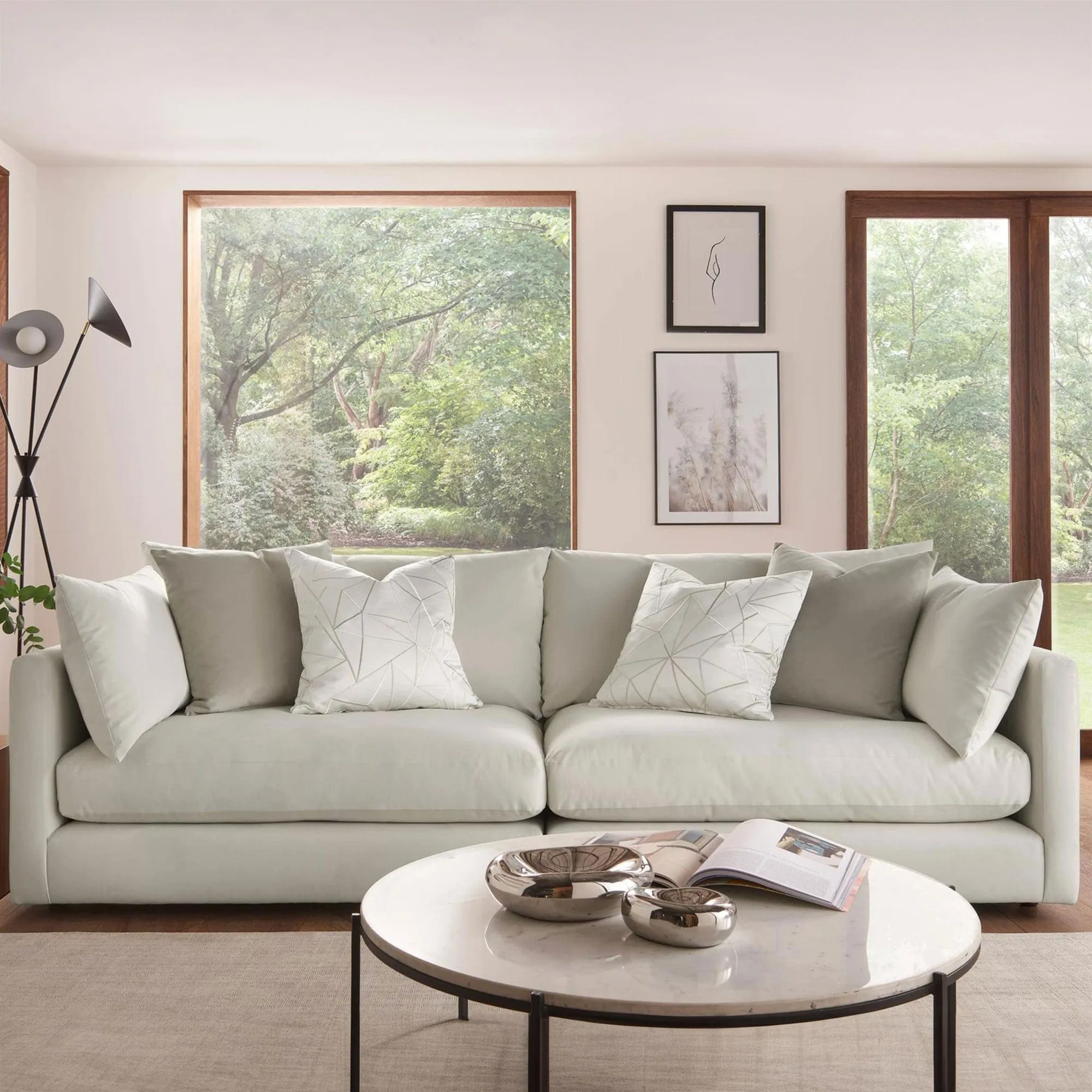 Santa Fe - 4 Seat Sofa In Fabric