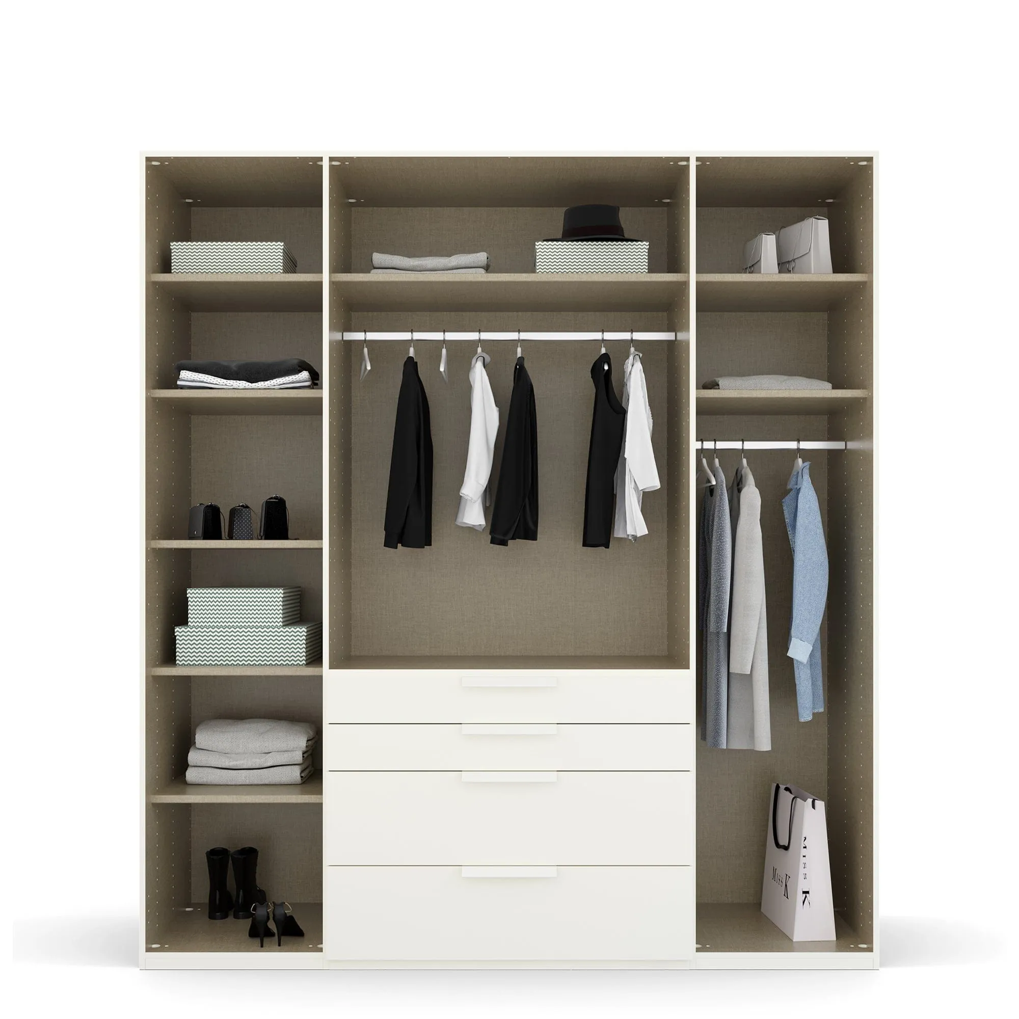 Santorini - Combi Wardrobe