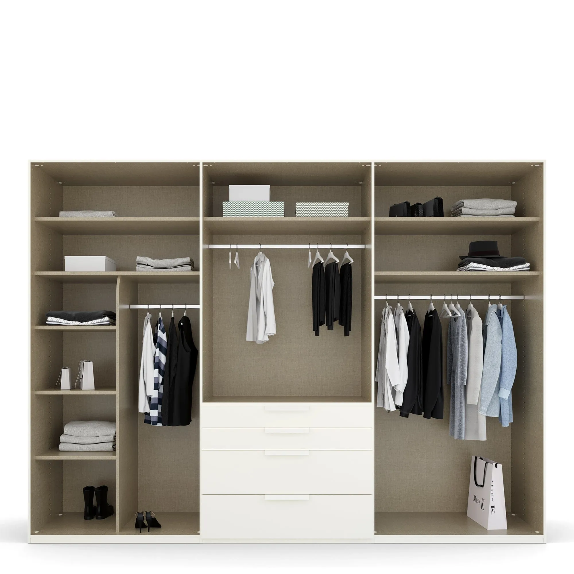 Santorini - Combi Wardrobe