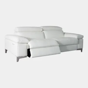 Santoro - 3 Seat Power Recliner Sofa In Leather