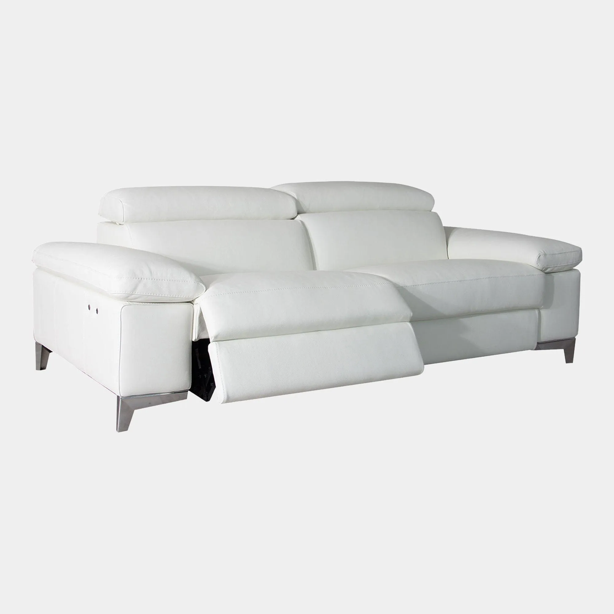 Santoro - 3 Seat Power Recliner Sofa In Leather