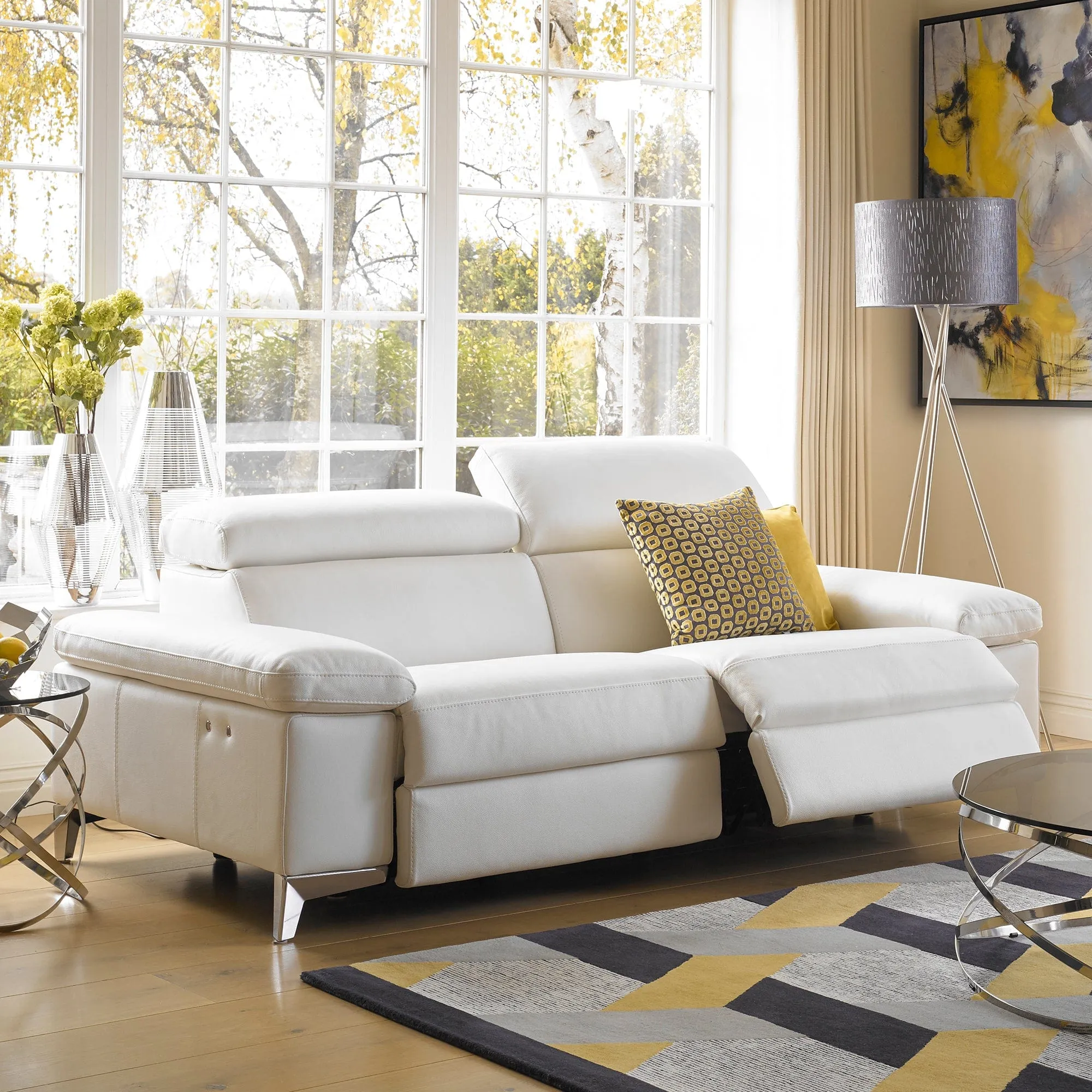 Santoro - Power Recliner Chair In Leather