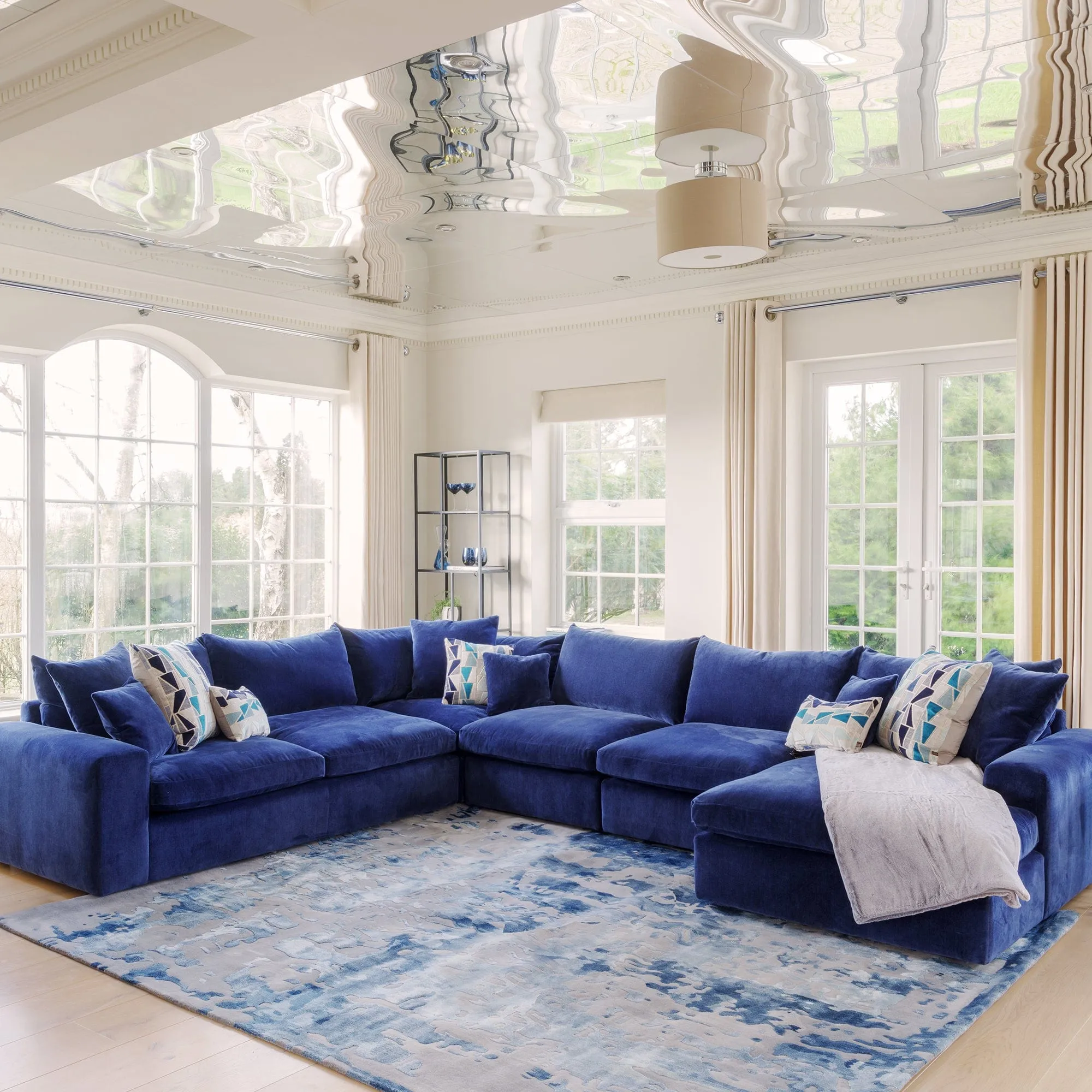 Sapphire - 3 Seat Sofa In Fabric