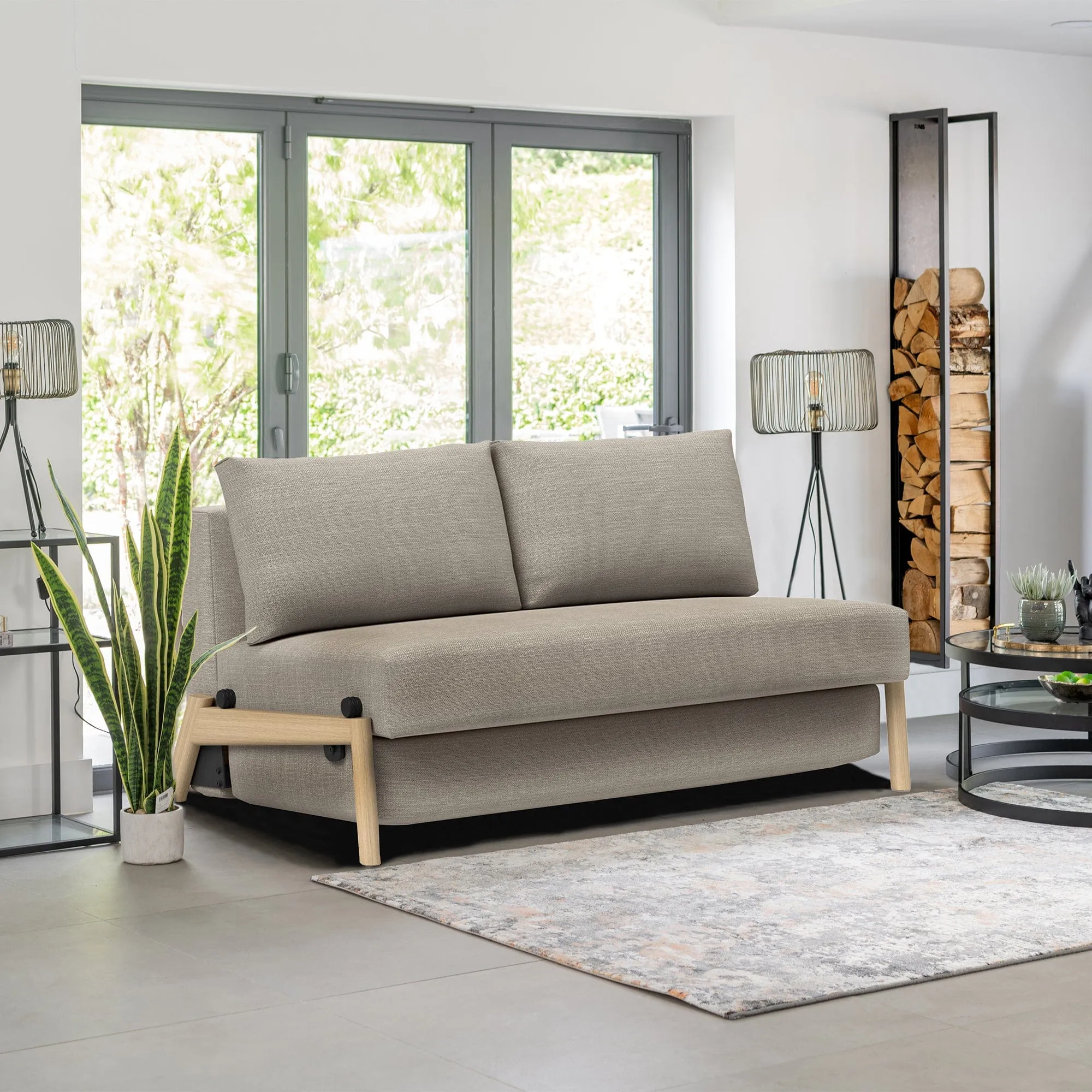 Scandi - 2 Seat Sofabed In Fabric