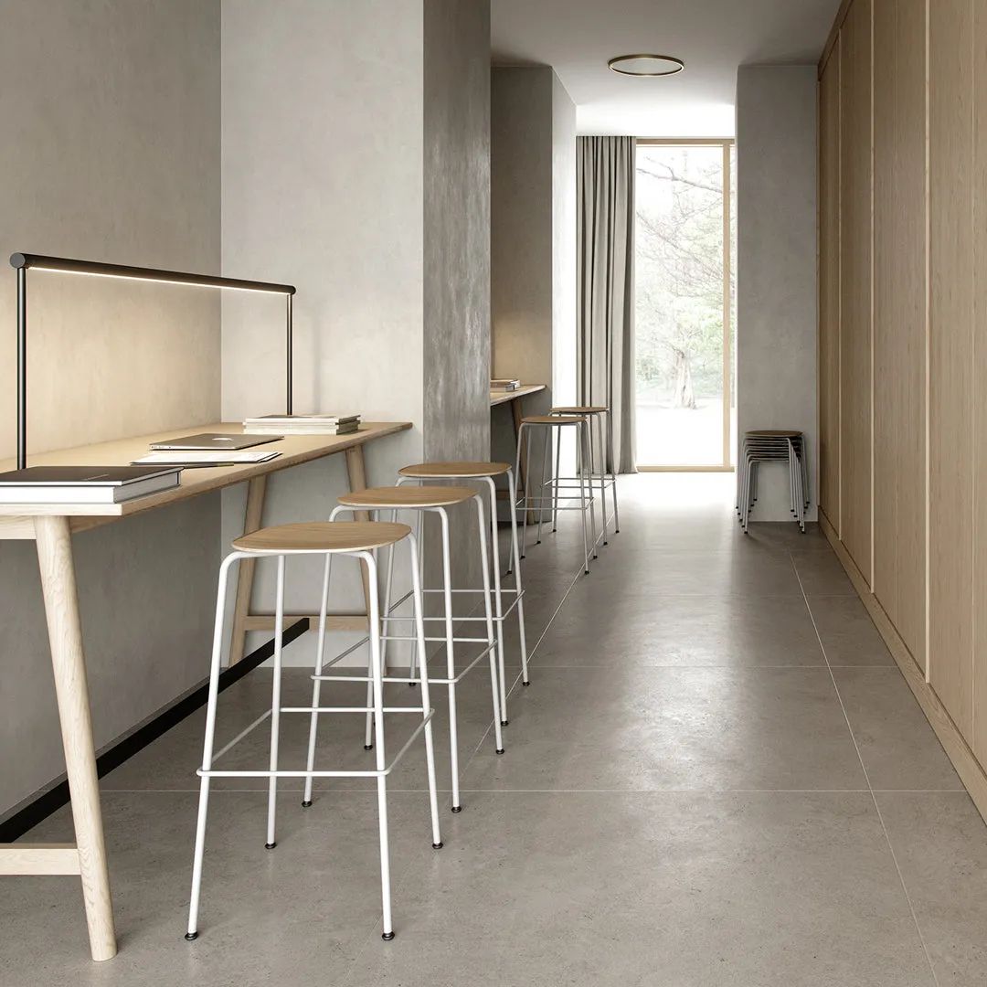 Scope Bar Stool - Seat Upholstered - Stackable