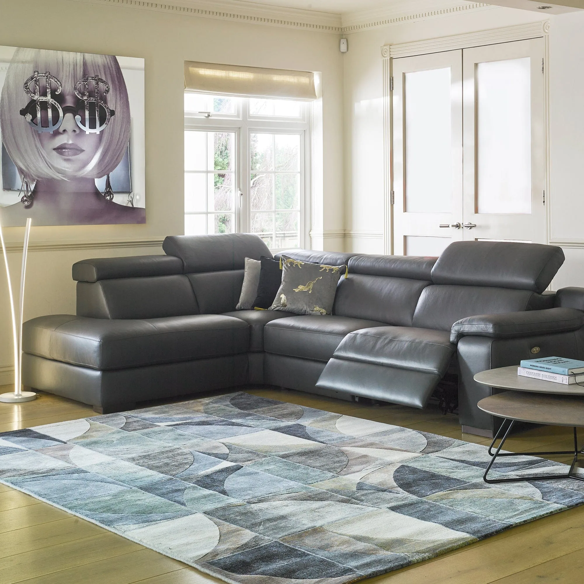 Selvino - Power Recliner Chair In Leather