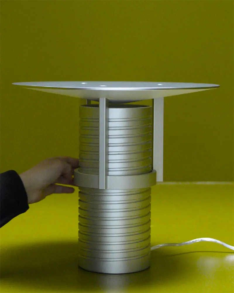 Set table lamp, Silver