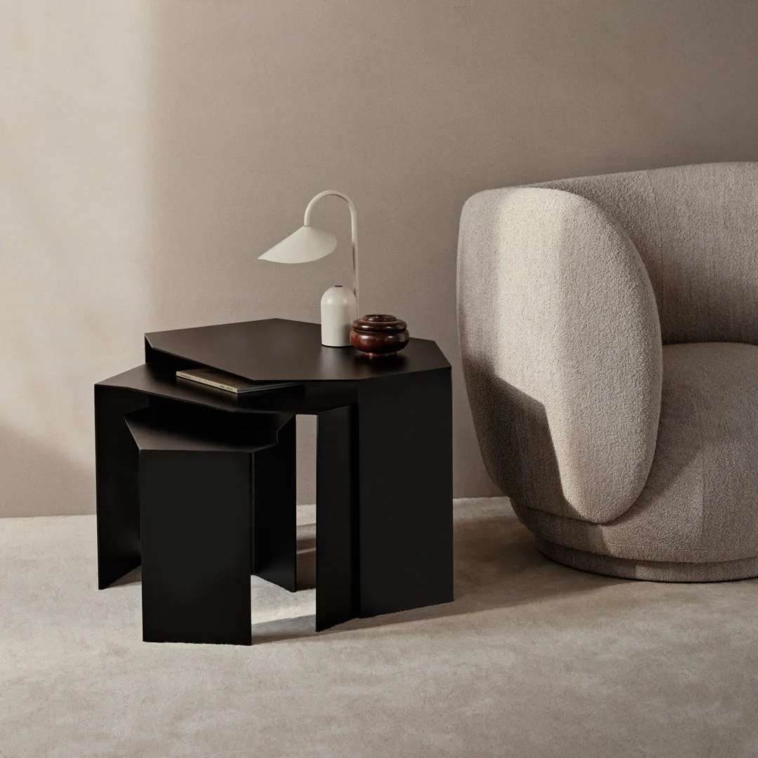 Shard Cluster Nesting Coffee Tables - Set of 3