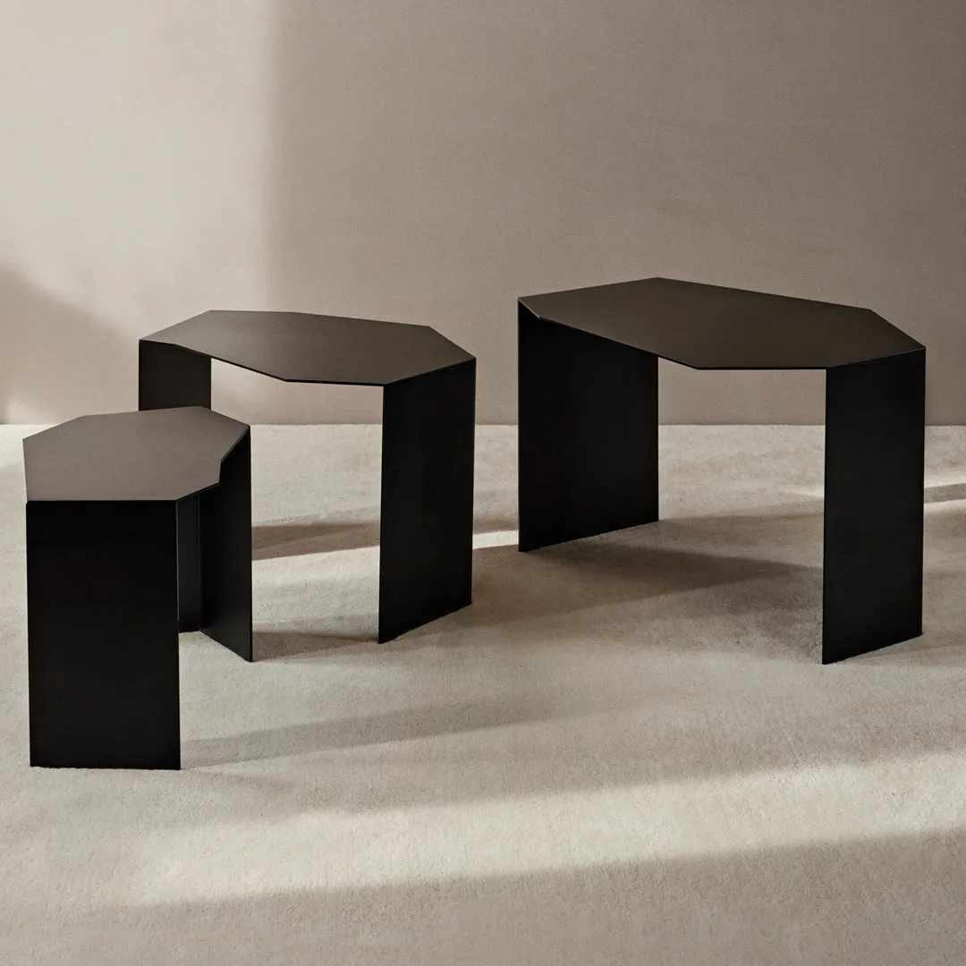 Shard Cluster Nesting Coffee Tables - Set of 3