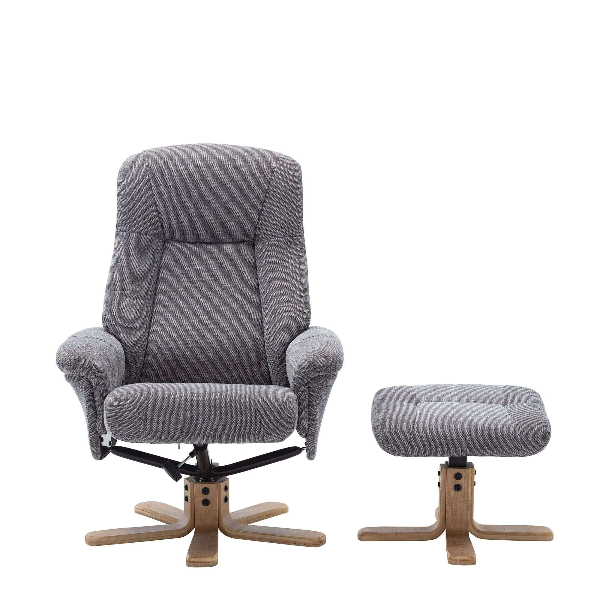 Sierra - Swivel Chair & Stool In Fabric