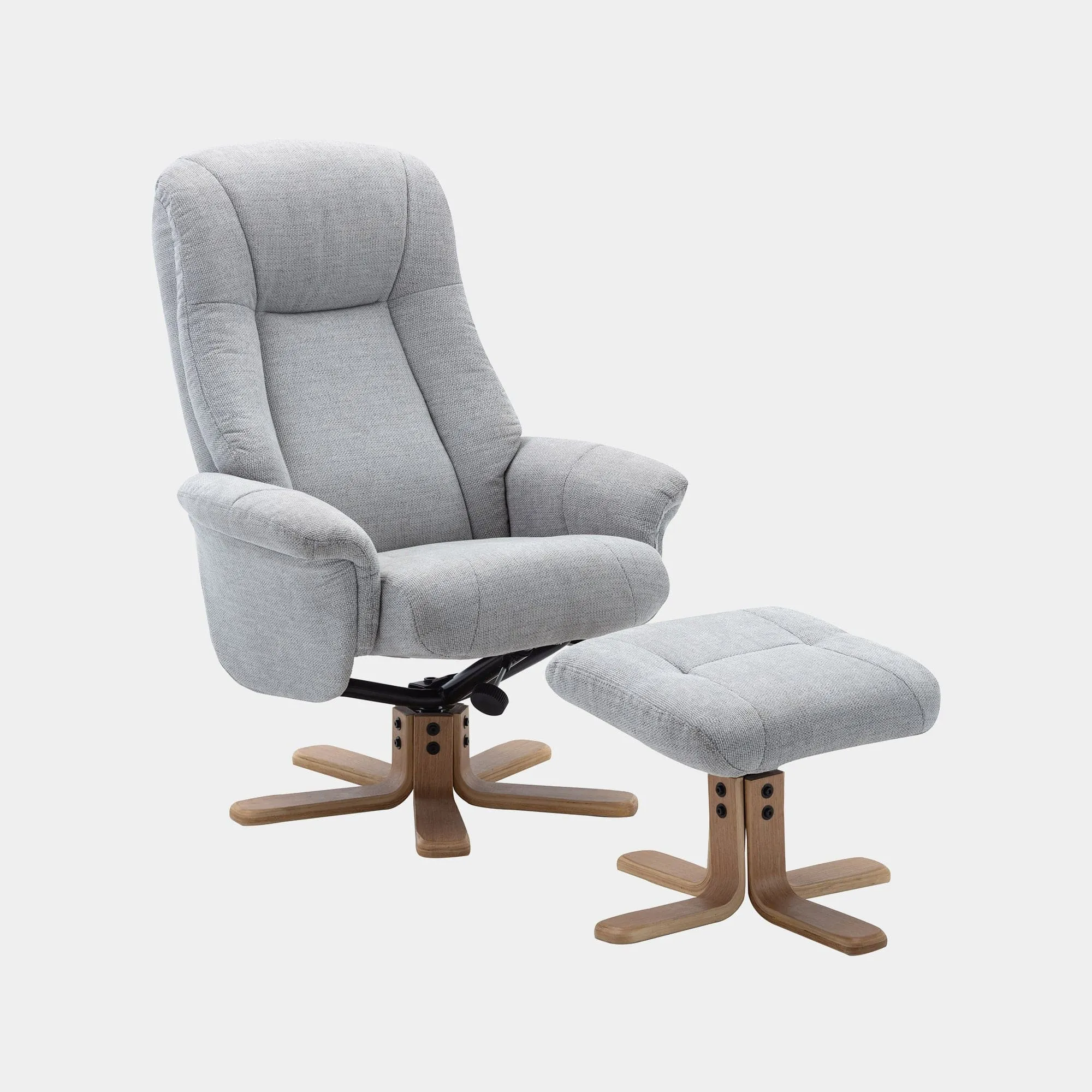 Sierra - Swivel Chair & Stool In Fabric