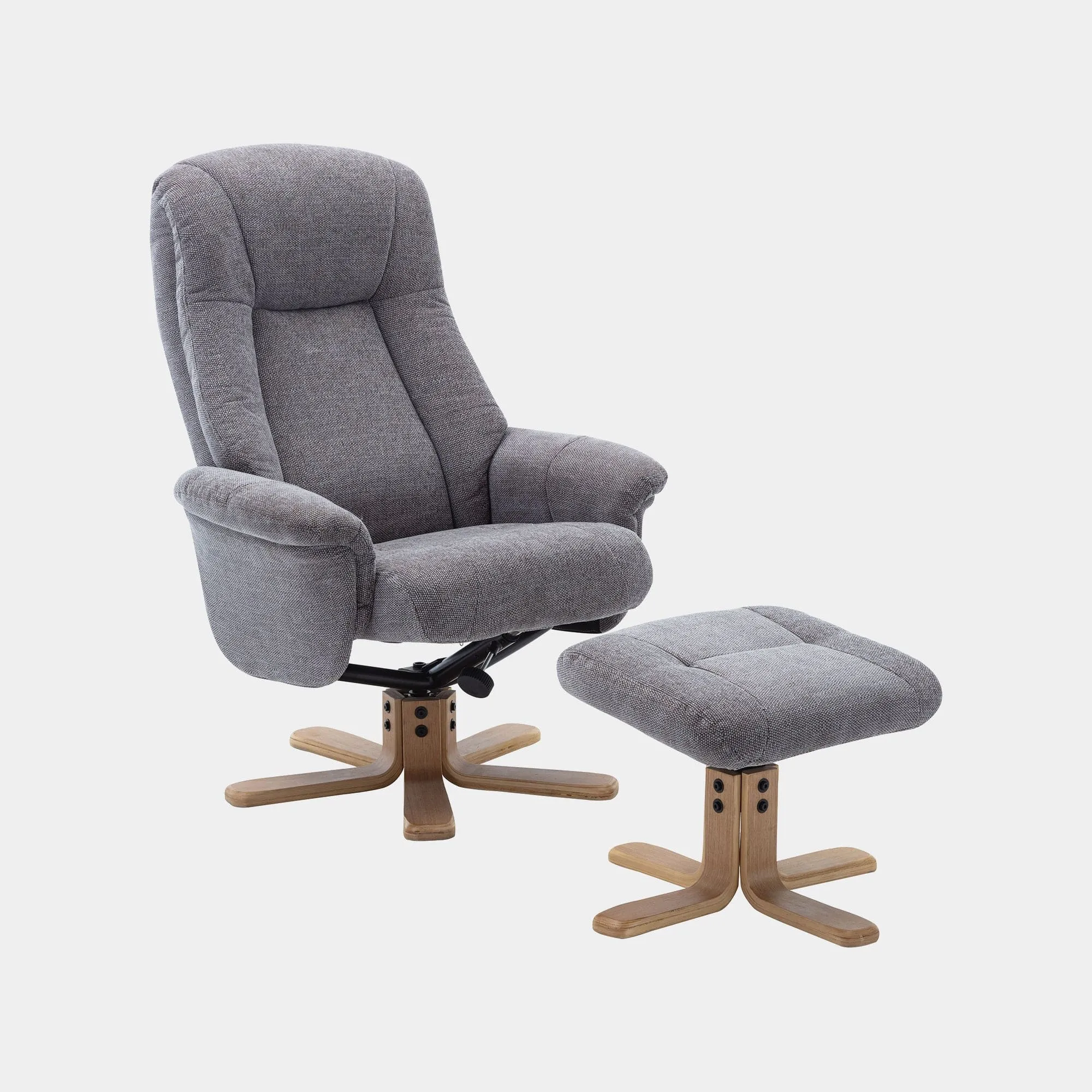 Sierra - Swivel Chair & Stool In Fabric