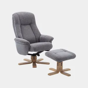 Sierra - Swivel Chair & Stool In Fabric