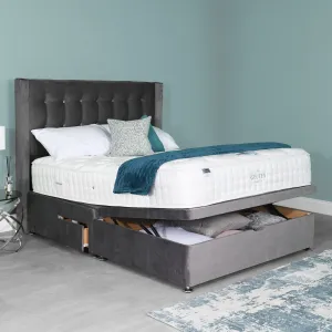 Silentnight Champagne Geltex - Mattress & Base Set