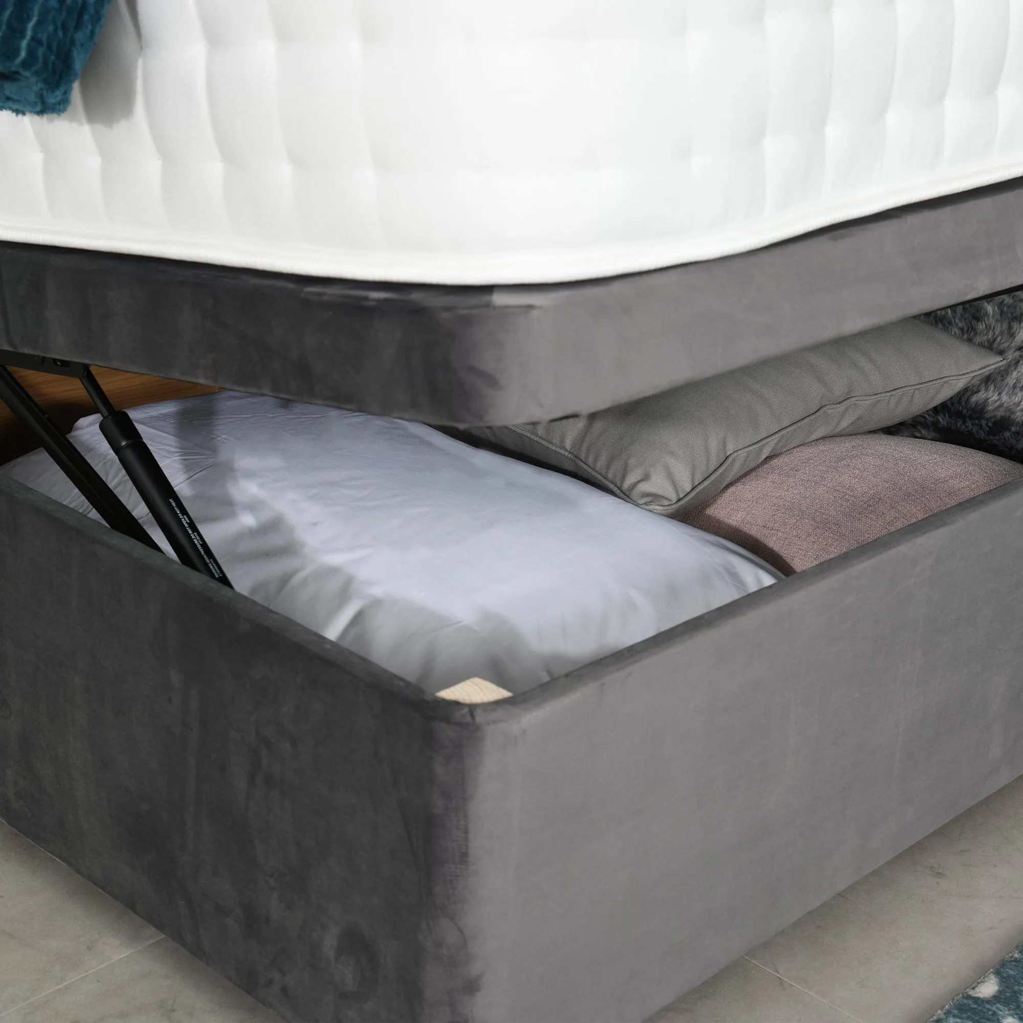 Silentnight Champagne Geltex - Mattress & Base Set