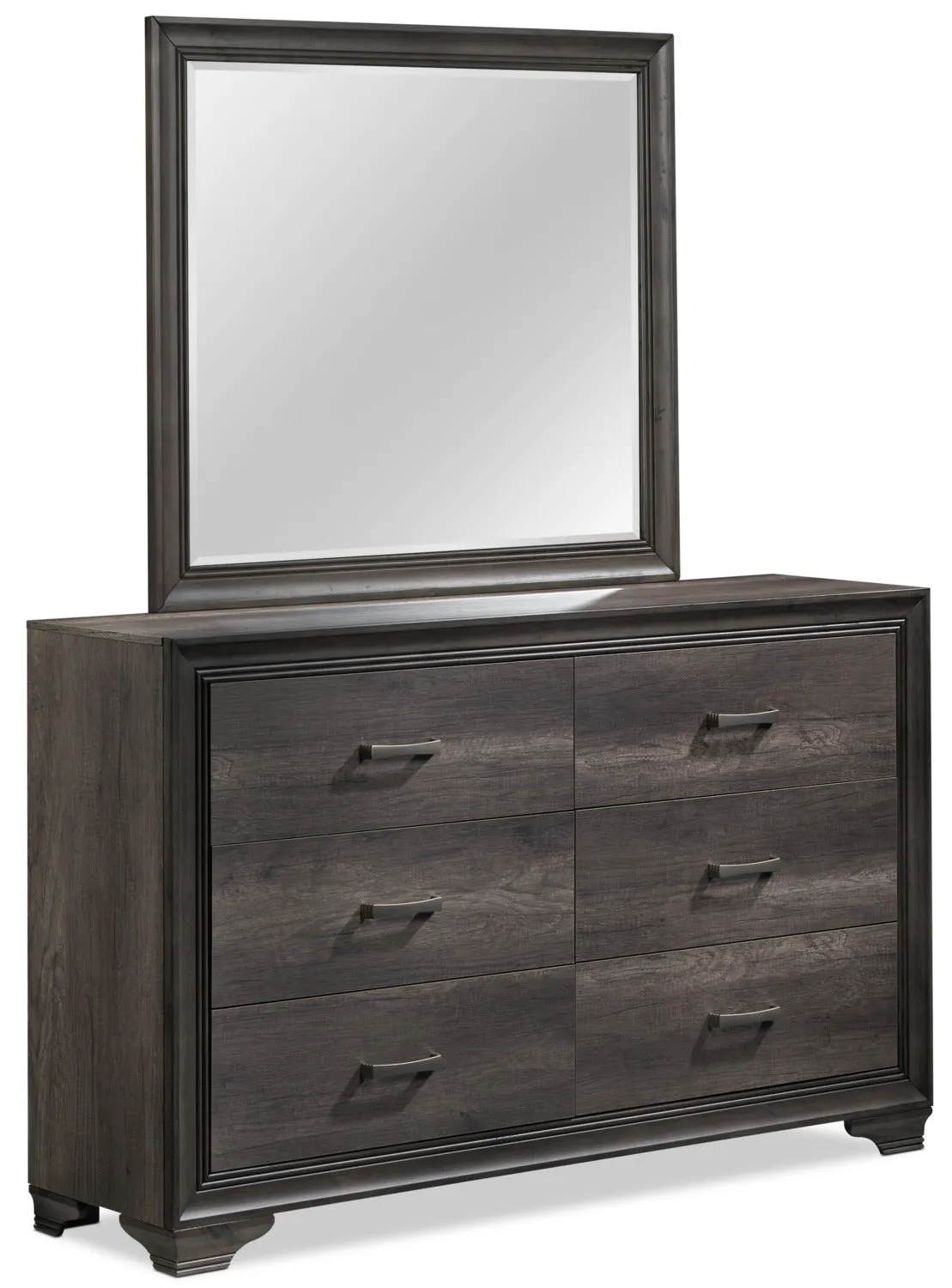 Sophie 6-Piece King Bedroom Package - Weathered Grey