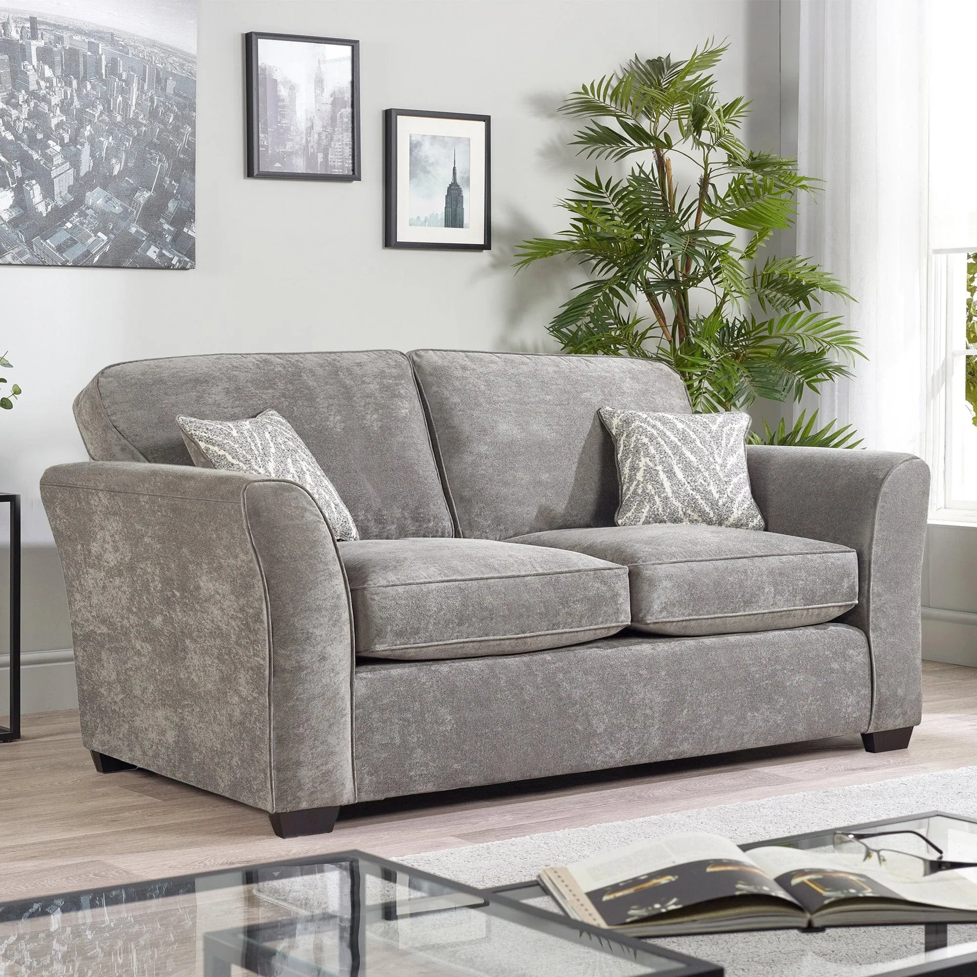 Southbourne - 3 Seat Standard Back Sofa In Fabric