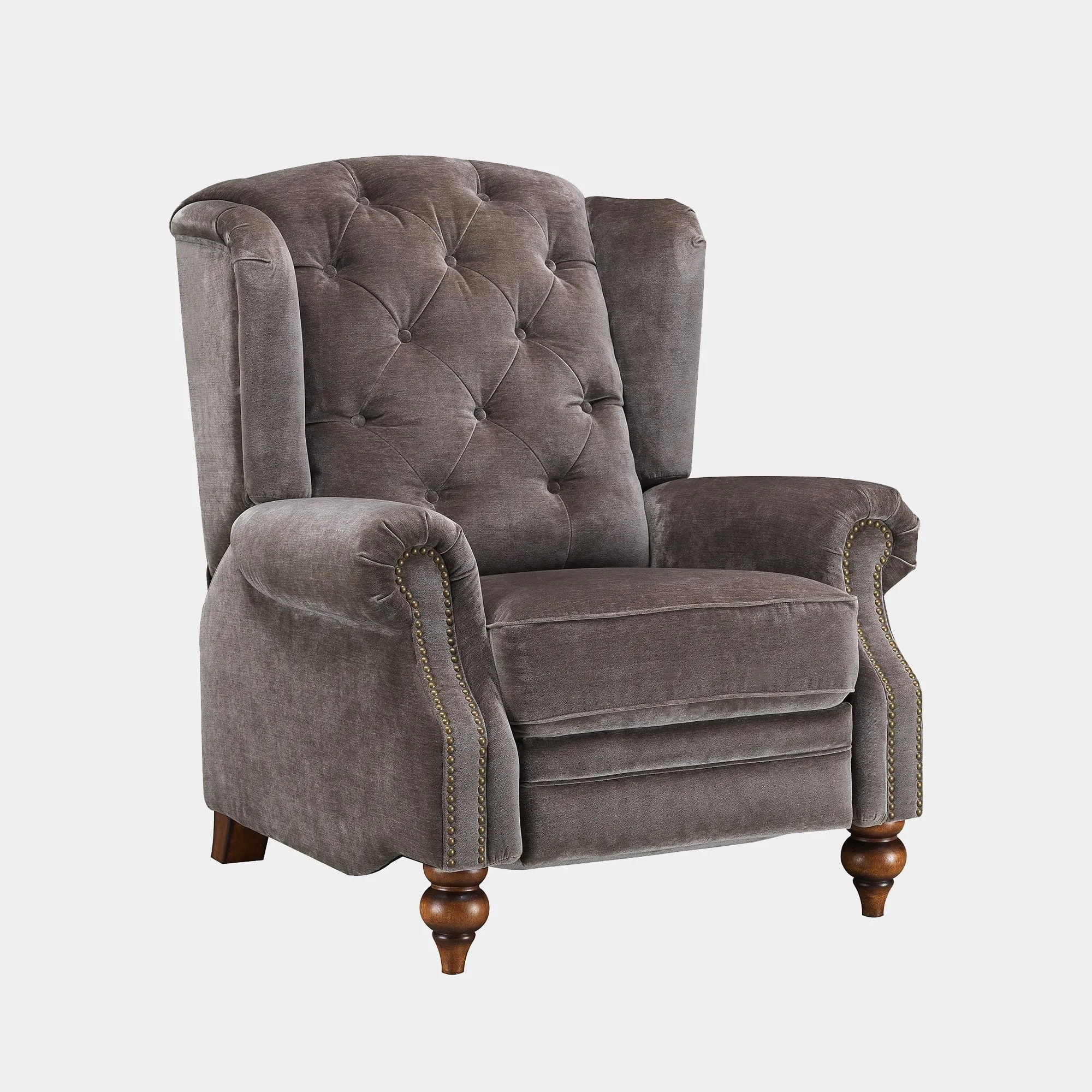 Spitfire - Push Back Wing Chair In Fabric