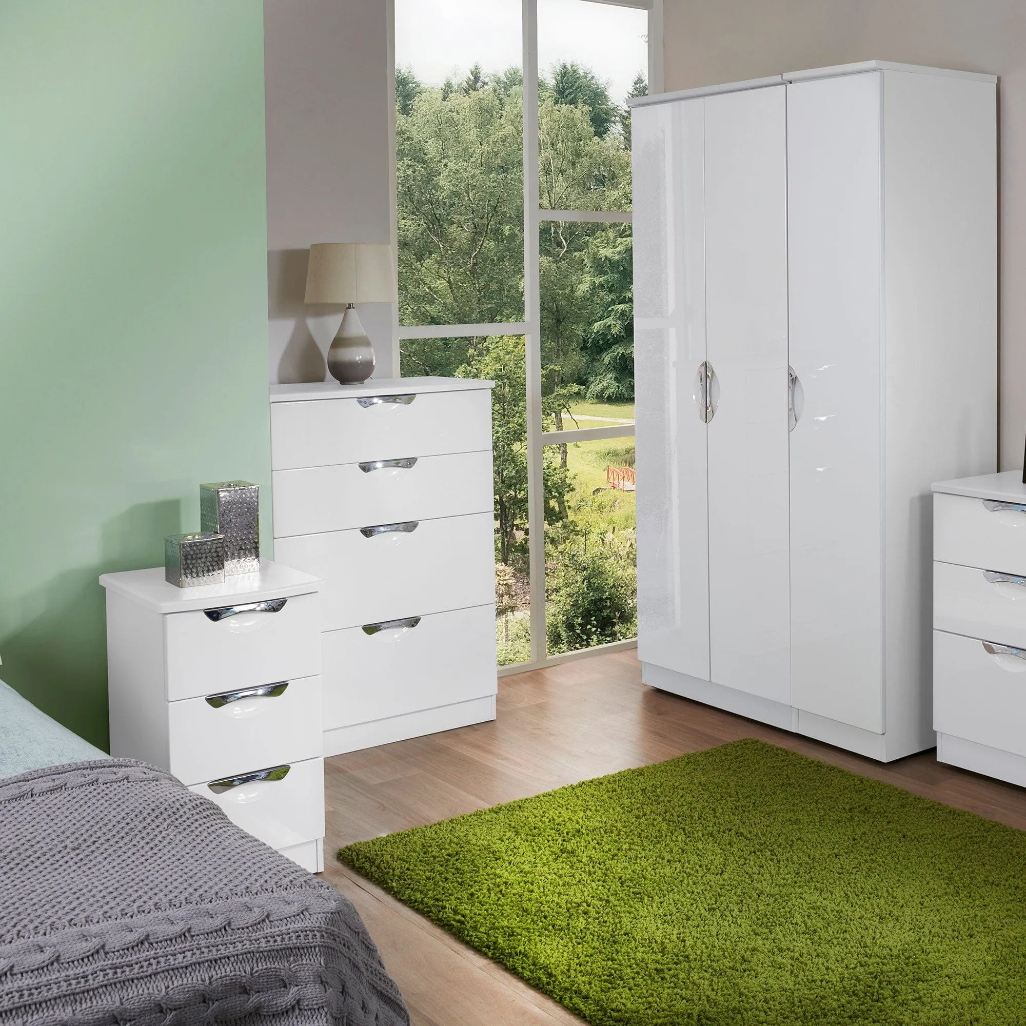 Stanford - Wardrobe In High Gloss