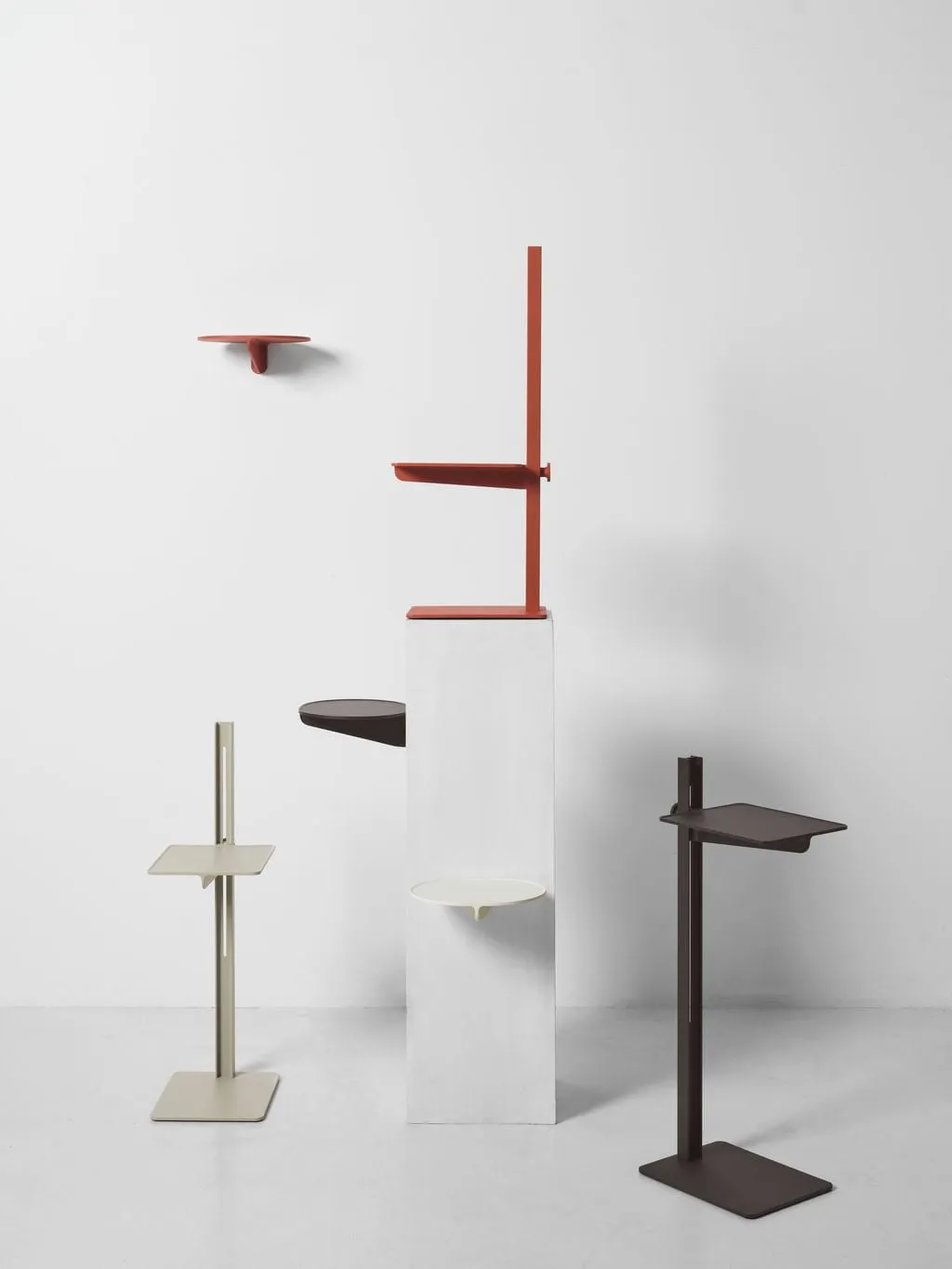 String Furniture Museum Side Table, Orange