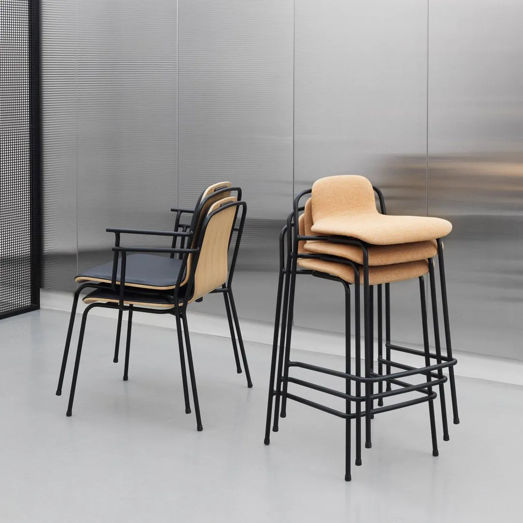 Studio Counter Stool - Fully Upholstered