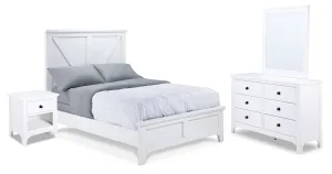 Tahoe 6-Piece Queen Bedroom Package - Sea Shell