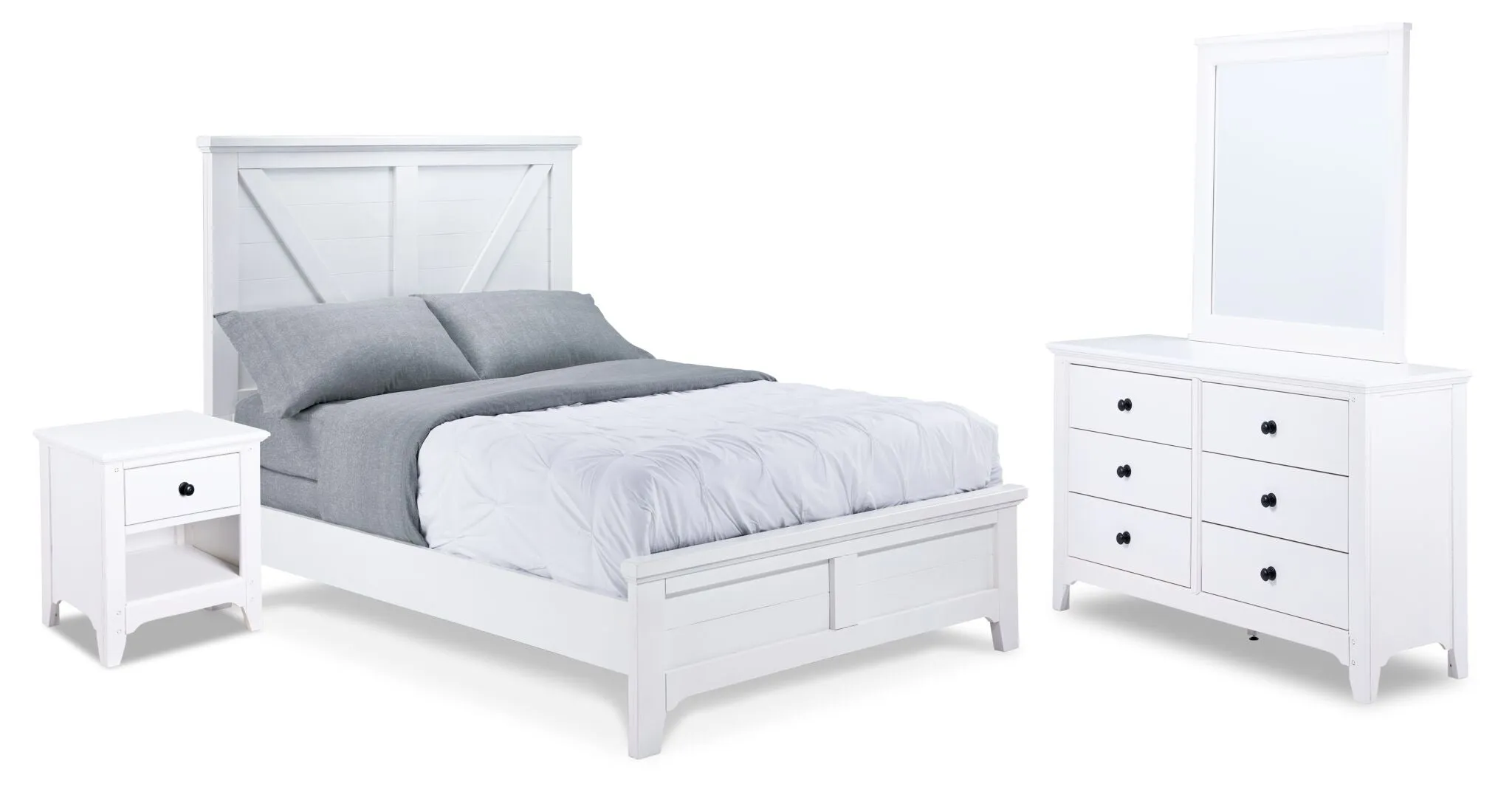 Tahoe 6-Piece Twin Bedroom Package - Sea Shell