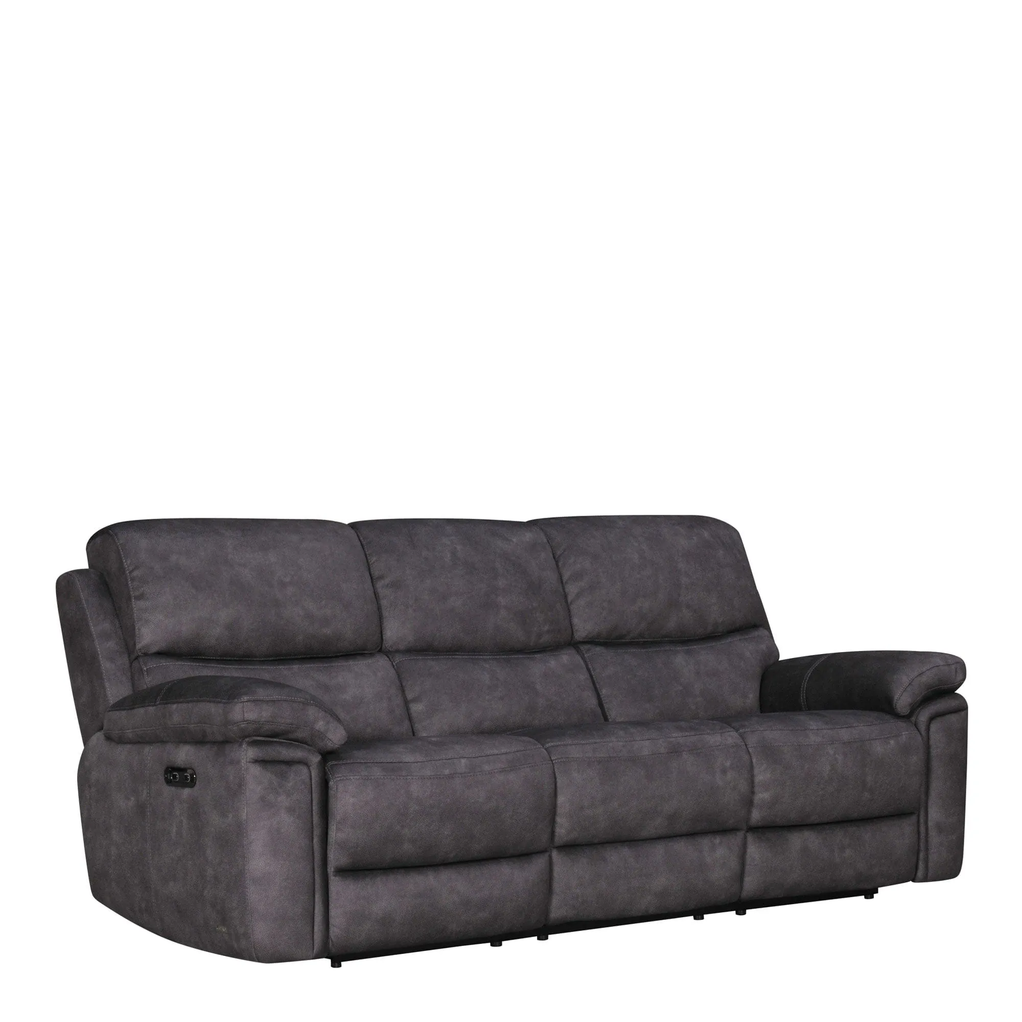 Tampa - 3 Seat Power Recliner Sofa In Fabric