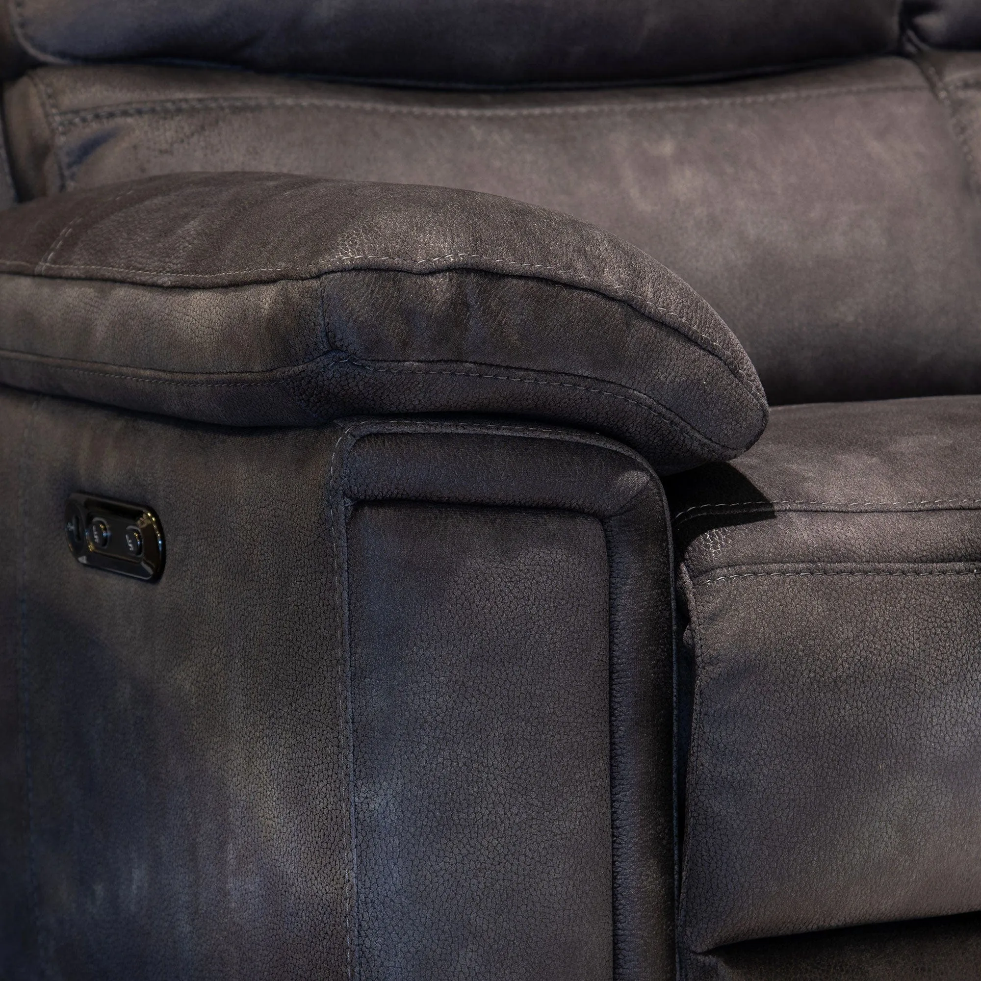 Tampa - 3 Seat Power Recliner Sofa In Fabric