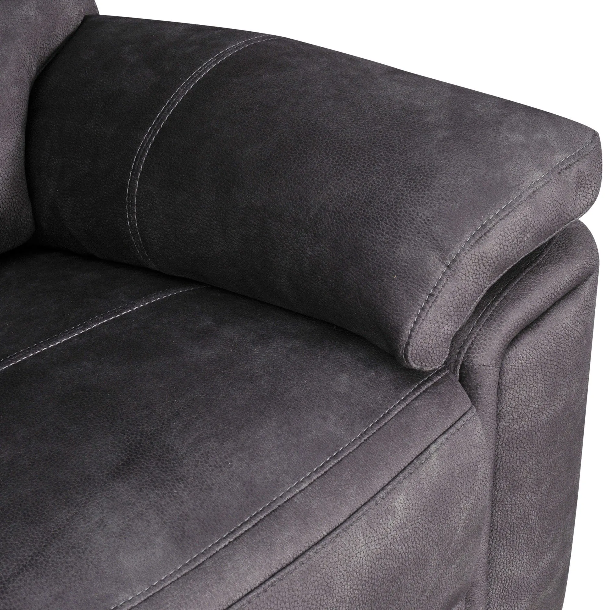 Tampa - Manual Recliner Chair In Fabric