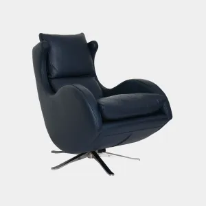Toledo - Swivel & Rocking Chair In Leather