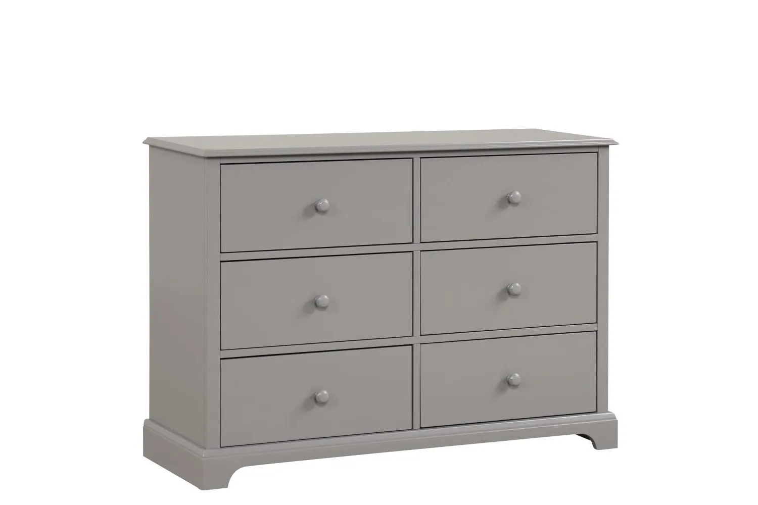 Trudy 6-Drawer Dresser - Grey