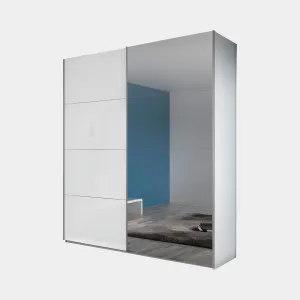 Turin - Mirrored Wardrobe